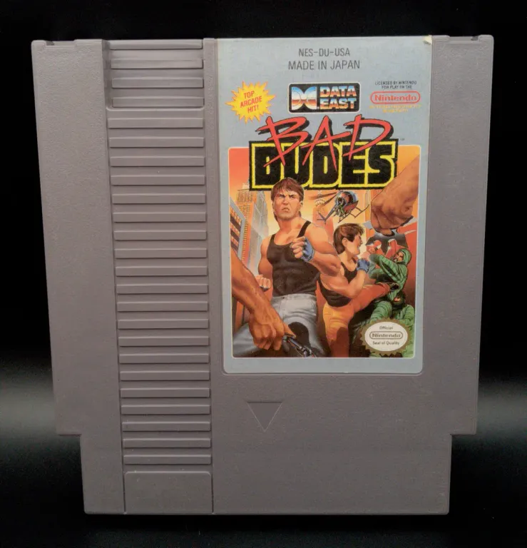A photo of the game: Bad Dudes
