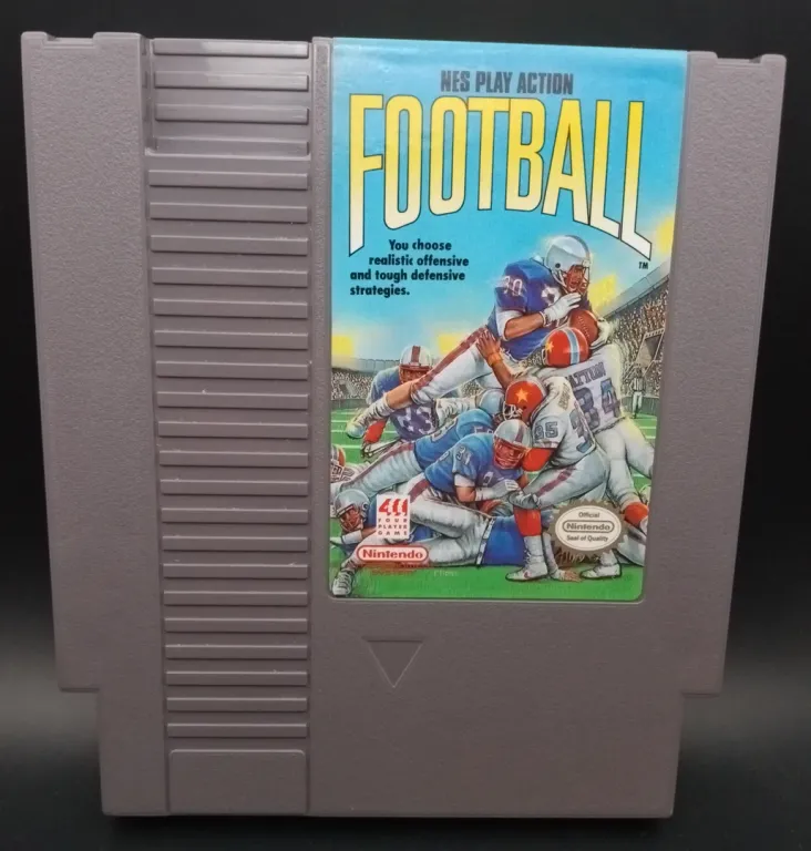 A photo of the item: NES Play Action Football