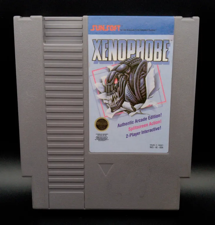 A photo of the item: Xenophobe