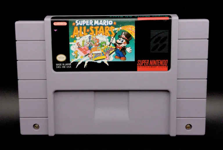 A photo of the item: Super Mario All Stars