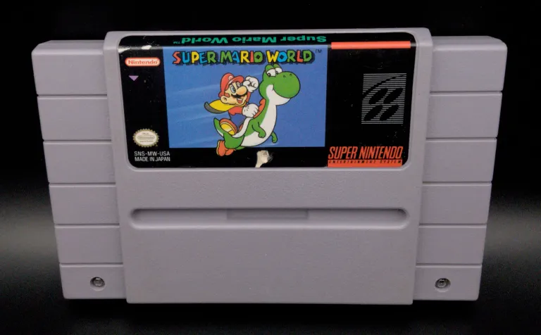 A photo of the item: Super Mario World