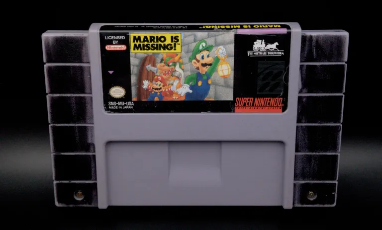 A photo of the game: Mario Is Missing