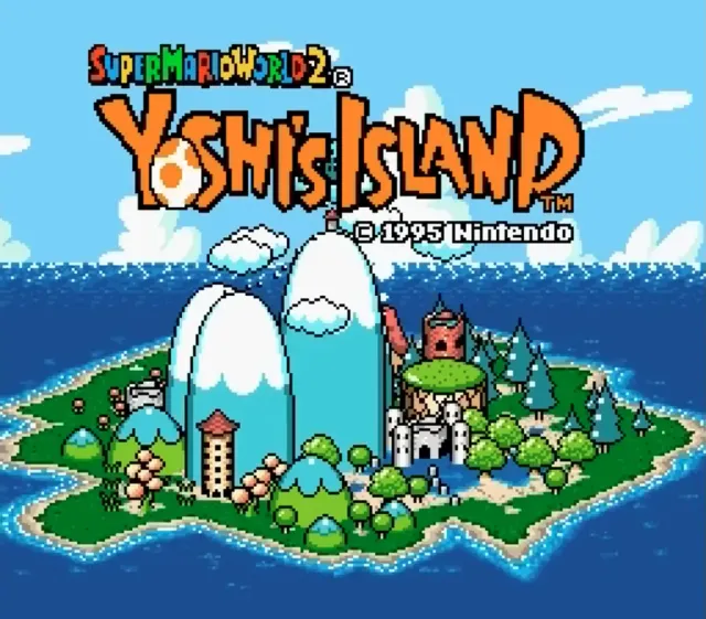 Yoshi Island Title Screen